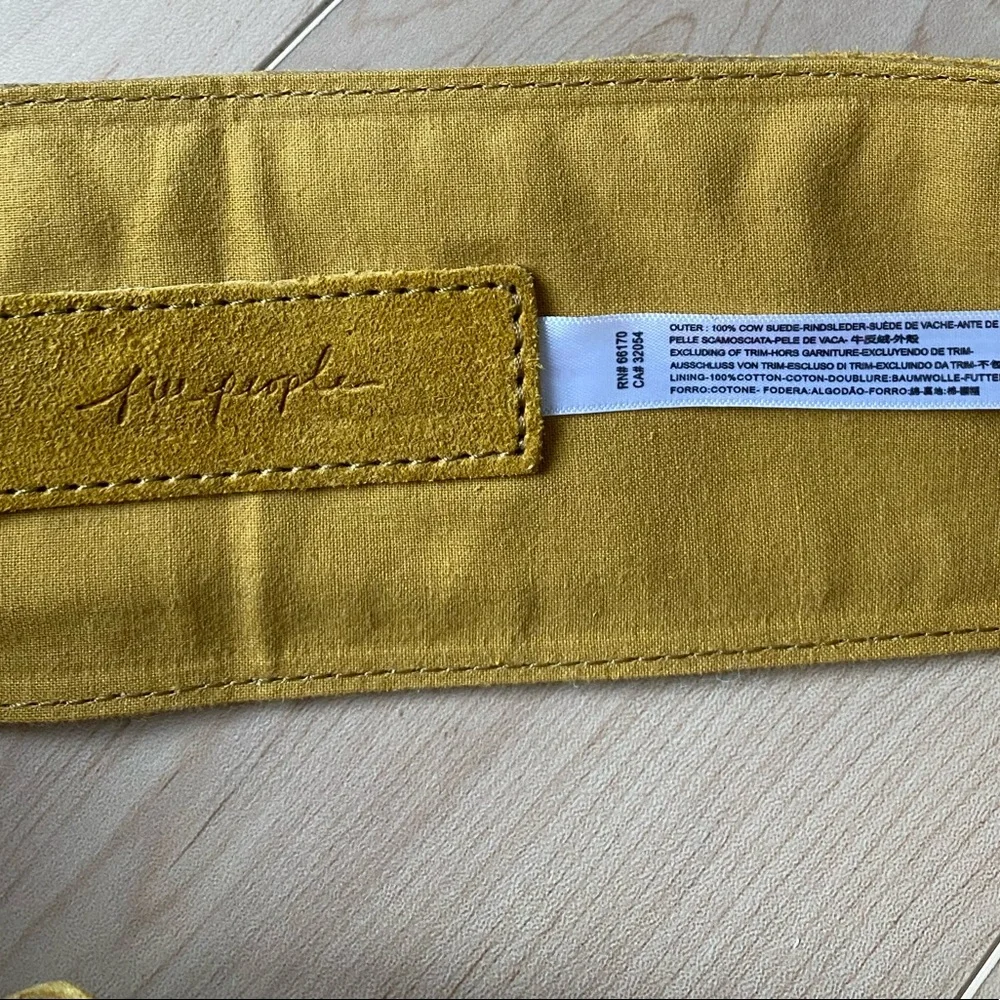 FREE PEOPLE NWT Leather Kimono Belt - Picture 4 of 4